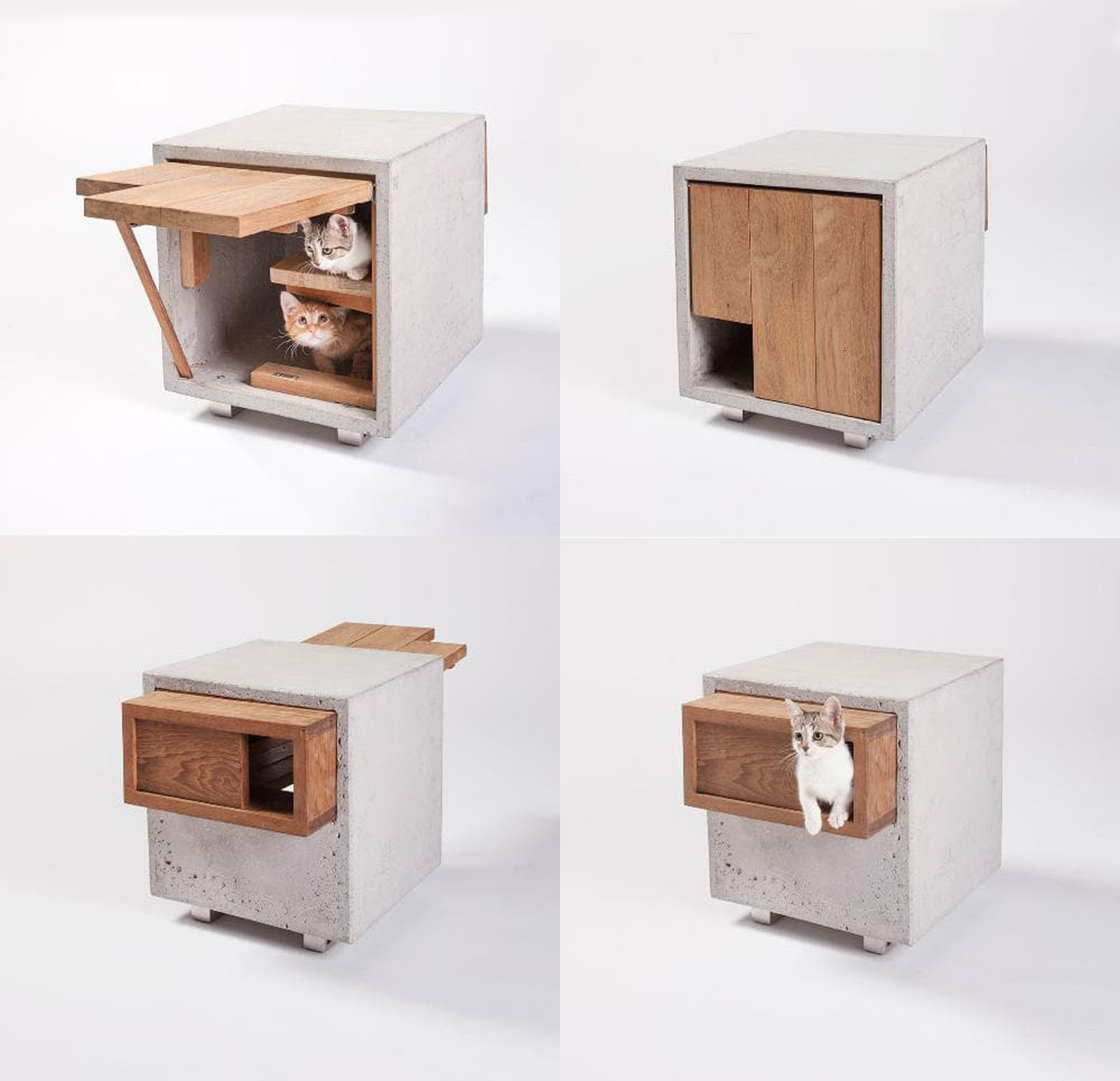 Дизайнерские домики для кошек Домик-трансформер