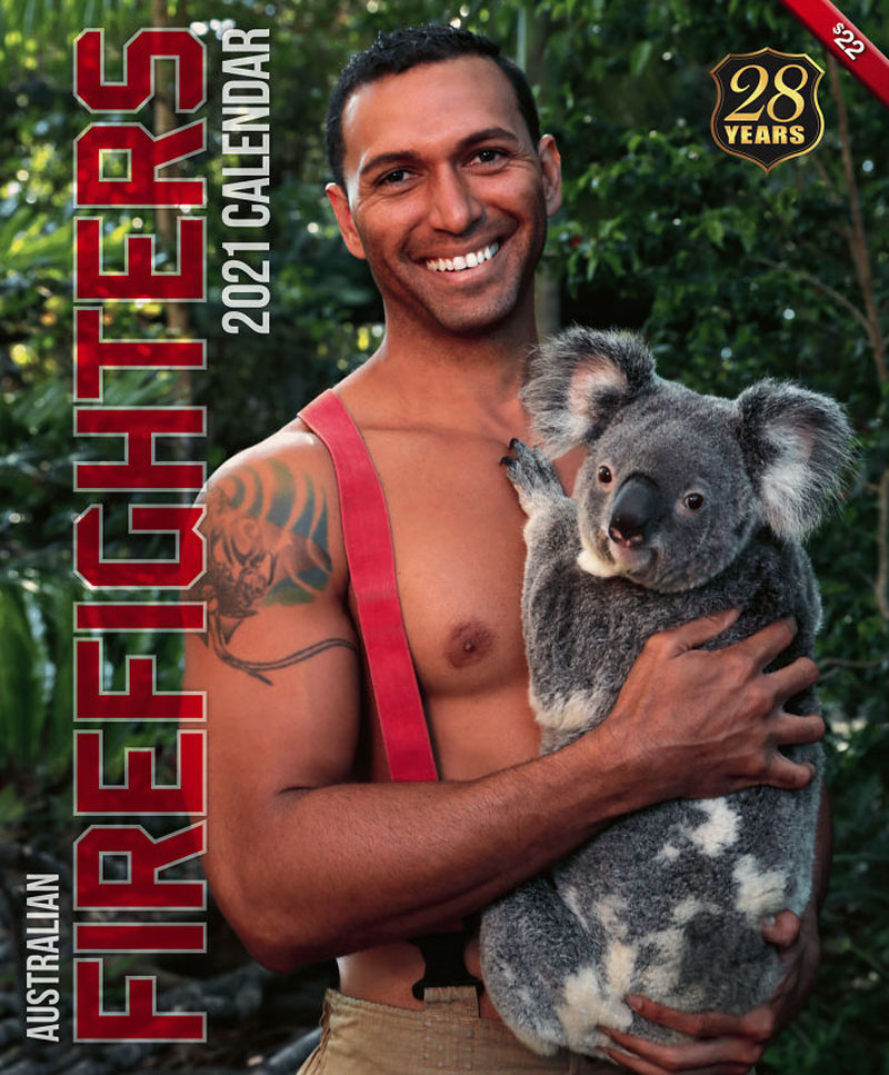 Благотворительный календарь австралийских пожарников