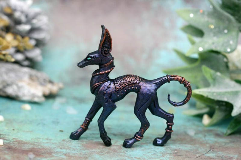 Paint your Anubis! Unpainted Figurines by Evgeny Hontor