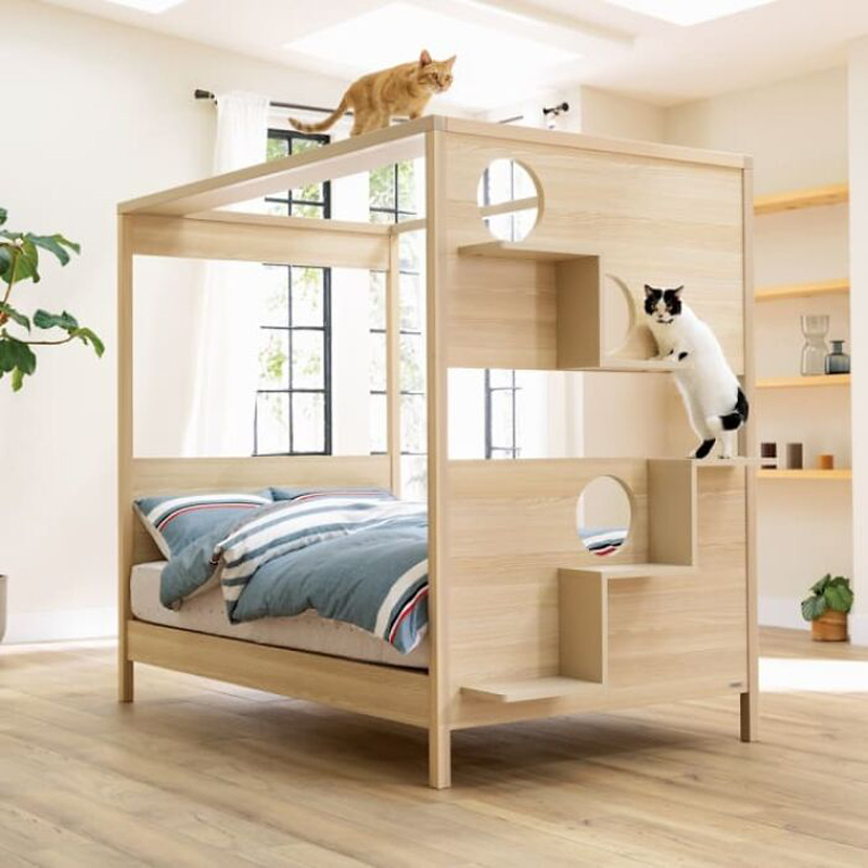 Cat tower bed 