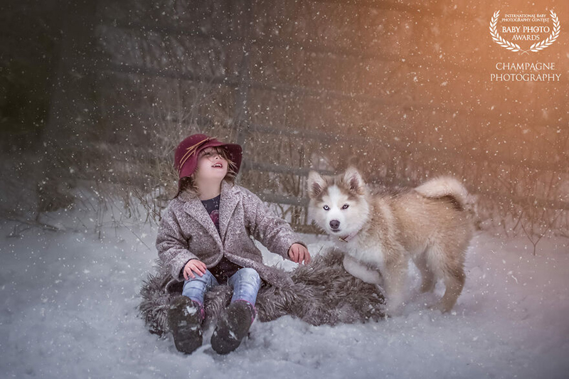 Дети и их собаки в работах канадского фотографа Вики Шампейн